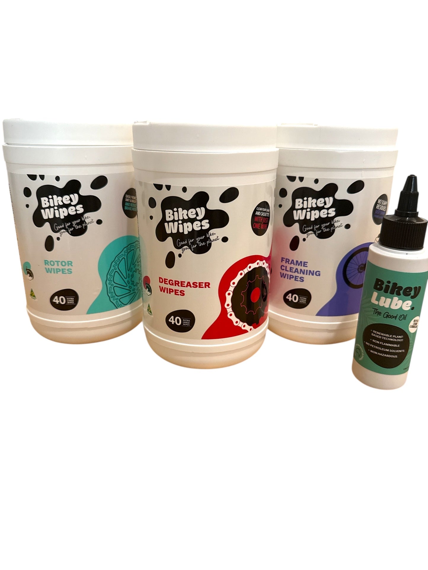 Bikey Wipes "Clean & Smooth" Pack