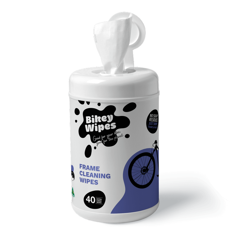 Bikey Wipes Frame Wipes - 40 Wipes