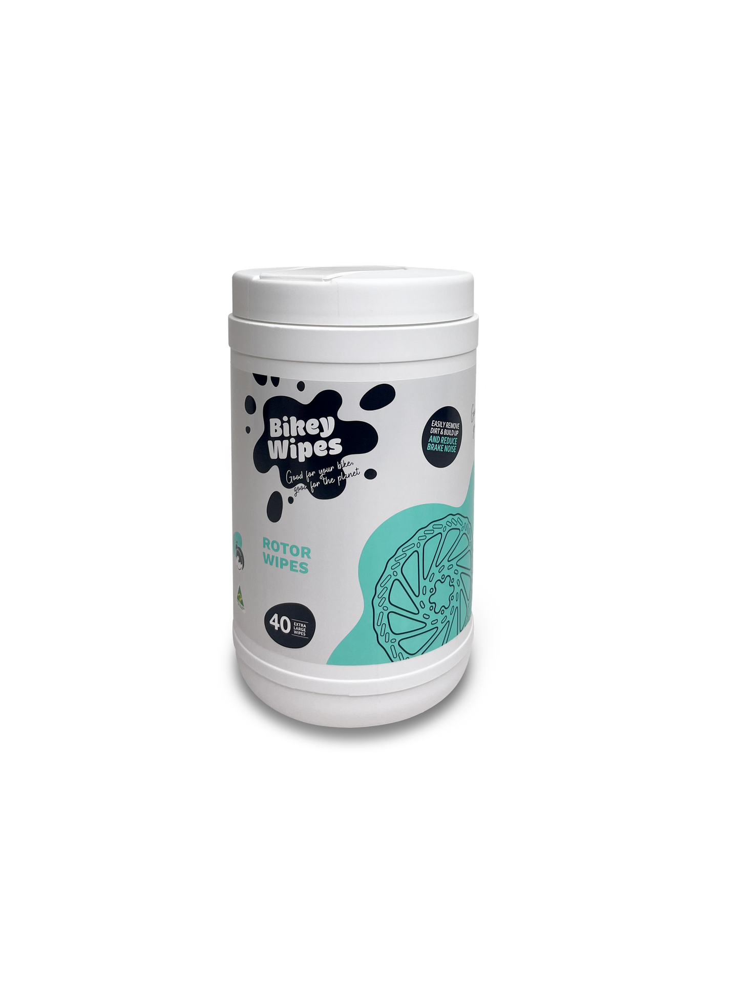 Bikey Wipes: Frame, Degreaser or Rotor Wipes – Box of 12