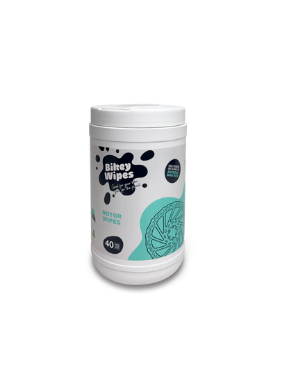 Bikey Wipes: Frame, Degreaser or Rotor Wipes – Box of 12