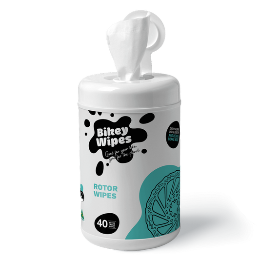 Bikey Wipes Rotor Wipes - 40 Wipes